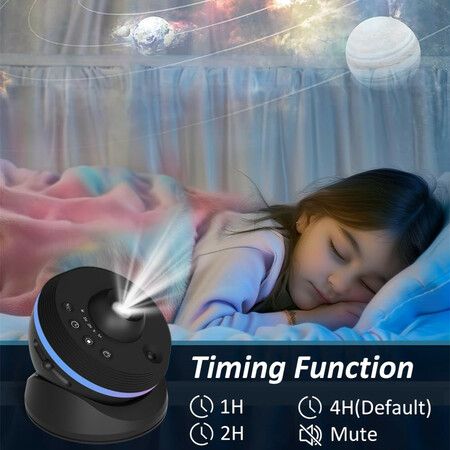 Galaxy Projector 13 in 1 Meteor HD Planetarium Star Projector 360 Degree Rotating Extra-Large Area,Timed Starry Night Light for Bedroom Ceiling Home Theater