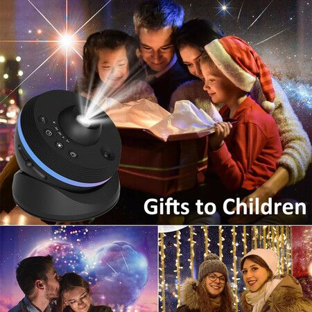 Galaxy Projector 13 in 1 Meteor HD Planetarium Star Projector 360 Degree Rotating Extra-Large Area,Timed Starry Night Light for Bedroom Ceiling Home Theater