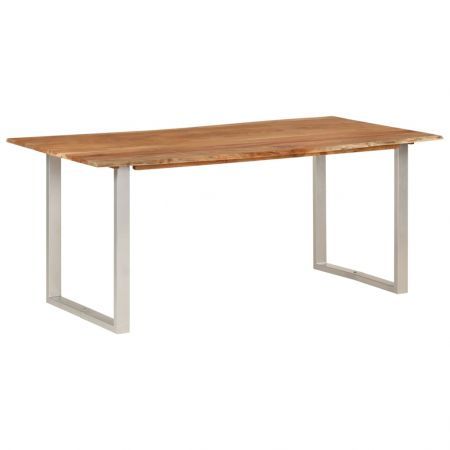 Dining Table 180x90x76 cm Solid Acacia Wood