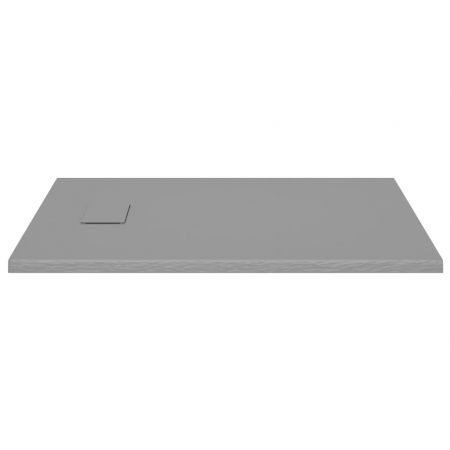 Shower Base Tray SMC Grey 100x80 cm