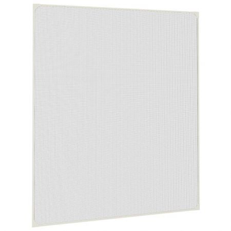 Magnetic Insect Screen for Windows White 130x150 cm