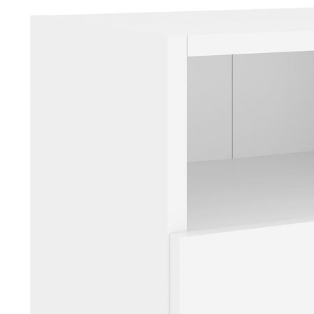 TV Wall Cabinet White 60x30x30 cm Engineered Wood