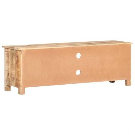 TV Cabinet 120x30x40 cm Rough Mango Wood