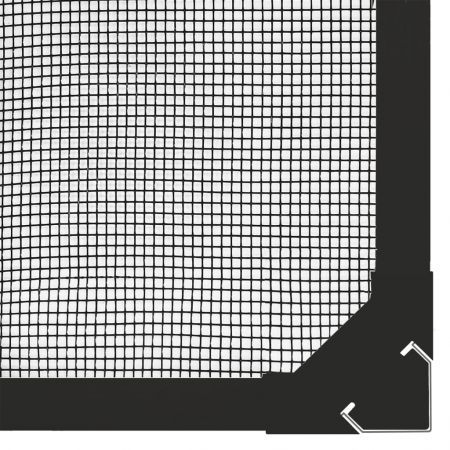 Magnetic Insect Screen for Windows Anthracite 80x140 cm