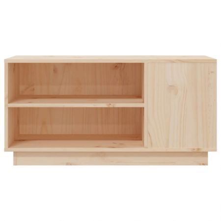 TV Cabinet 80x35x40.5 cm Solid Wood Pine