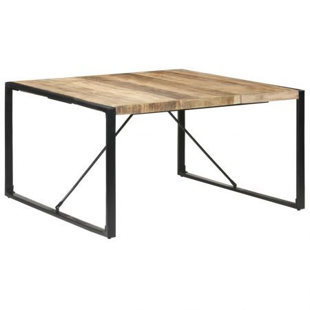 Dining Table 140x140x75 cm Solid Wood Mango