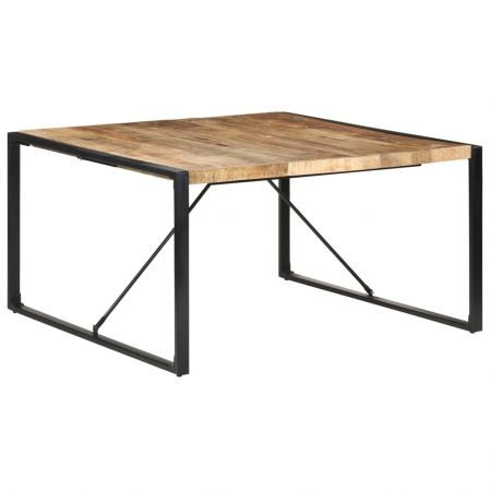 Dining Table 140x140x75 cm Solid Wood Mango