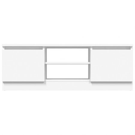 TV Cabinet with Door White 102x30x36 cm