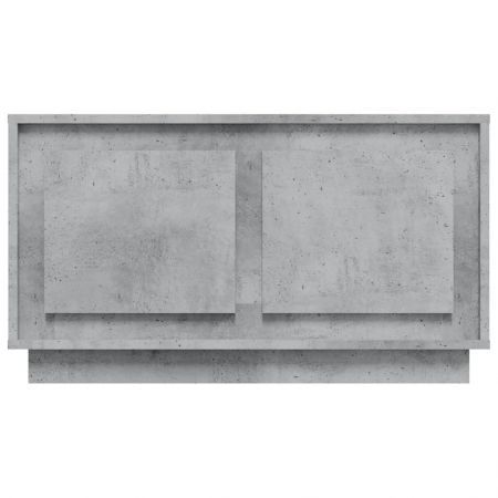 TV Cabinet Concrete Grey 80x35x45 cm Engineered Wood