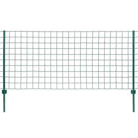 Euro Fence Steel 20x0.8 m Green