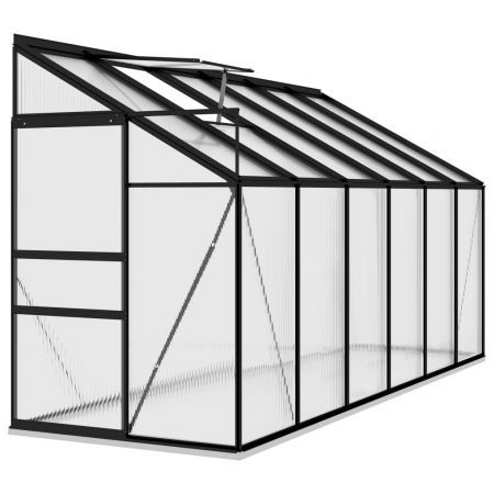 Greenhouse Anthracite Aluminium 7.77 m³