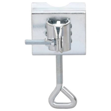 Umbrella Clamps for Balcony 2 pcs 32 mm Galvanised Steel