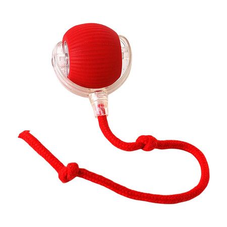 Pet Smart Rolling Ball, Cat Toy Ball, Electric Cat Toy Ball, Self Entertainment Cat Ball, Indoor Cat Toys, Red