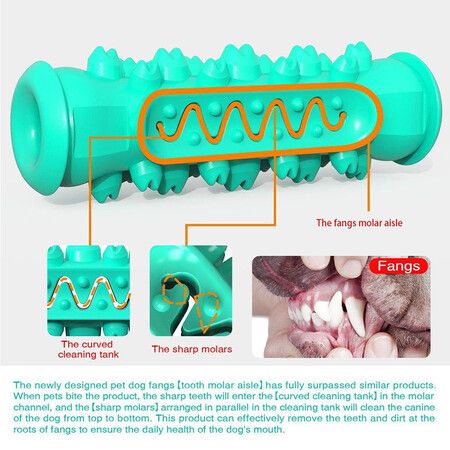 Pet Rubber Bone Cleaning Dog Toothbrush with Rope Toys for Dog Interactive Corn Molar Chews Dog Toys Stick Chewing Dog Toy