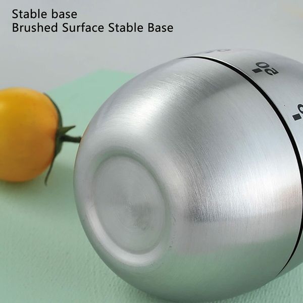 Stainless Steel Kitchen Egg Timer Visual Countdown For Cooking And Baking