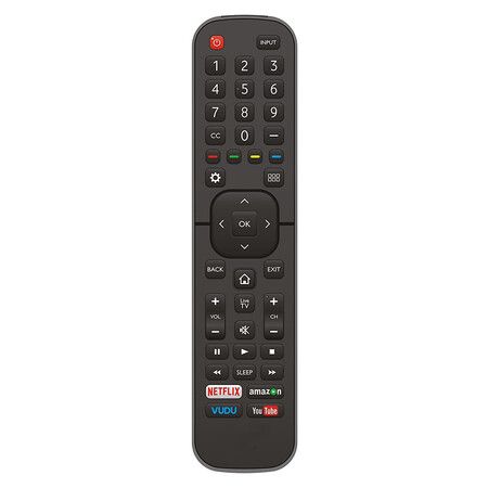 Universal for All Hisense TV Remote Compatible with All Hisense 4K LED HD UHD Smart TVs, No Setup Needed