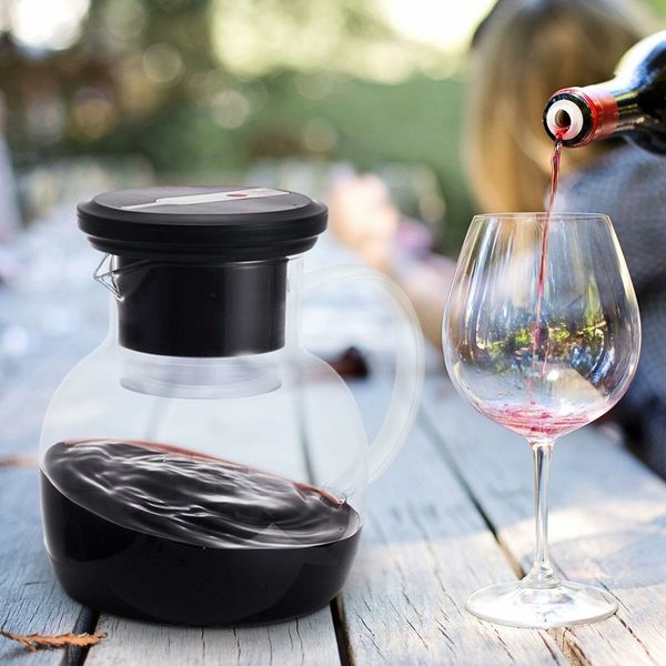 Red Wine Aerator Decanter Electronic Fast Pour Luxury Wine Gift Set