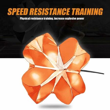 Running Speed Training Speed Chute Resistance Parachute for Speed and Acceleration Training Fitness Explosive Power Training 56 Inch