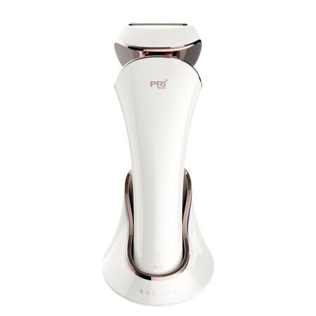 Gold Women Electric Shaver Portable Hair Removal Trimmer for Legs Underarm Bikini Area Wet Dry Use