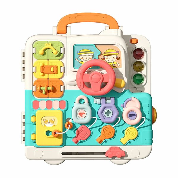 Puzzle Busy Board Montessori Toys Battery Power Musical Educational Toys Learning Toys Christmas Birthday Gift Kids