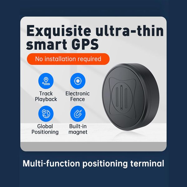 GPS Tracker for Vehicles,Mini Magnetic Real-Time GPS Tracker,Hidden Car Locator Tracking Device for Vehicles,Kids,Elderly,and Assets,No Monthly Fee,Compact Discreet Security Solution