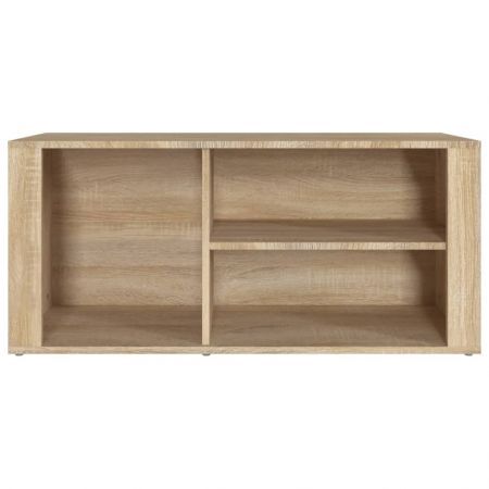 Shoe Cabinet Sonoma Oak 100x35x45 cm Engineered Wood