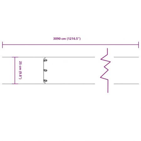 Lawn Edgings 30 pcs 25x103 cm Flexible Corten steel