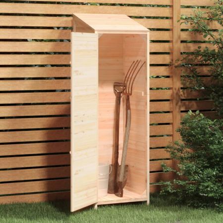 Garden Shed 55x52x174.5 cm Solid Wood Fir