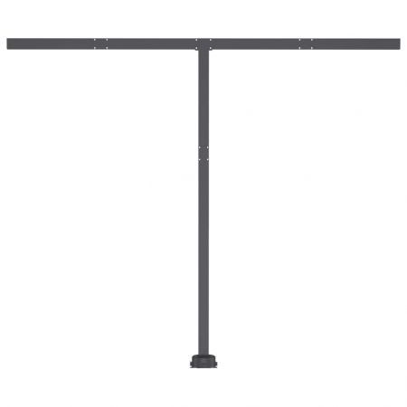 Freestanding Manual Retractable Awning 350x250 cm Anthracite