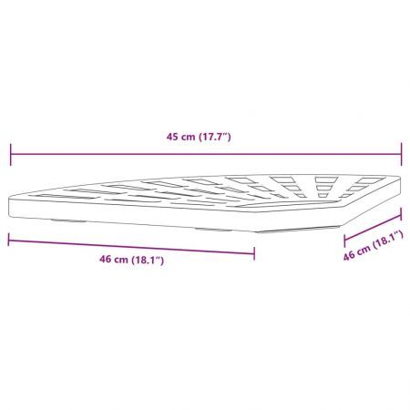 Parasol Base Weight with Handle for Cross Stand Parasols 14 kg