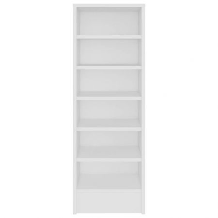 Shoe Cabinet White 31.5x35x90 cm Engineered Wood