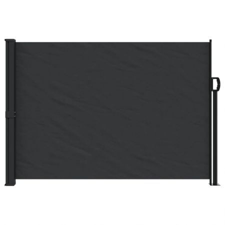 Retractable Side Awning Black 140x600 cm