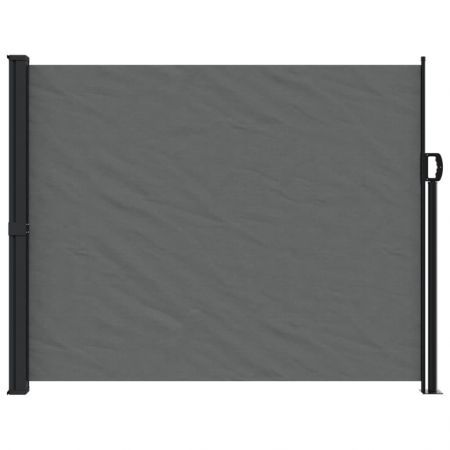 Retractable Side Awning Anthracite 160x600 cm