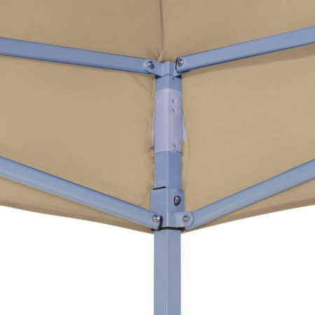 Party Tent Roof 2x2 m Beige 270 g/m²