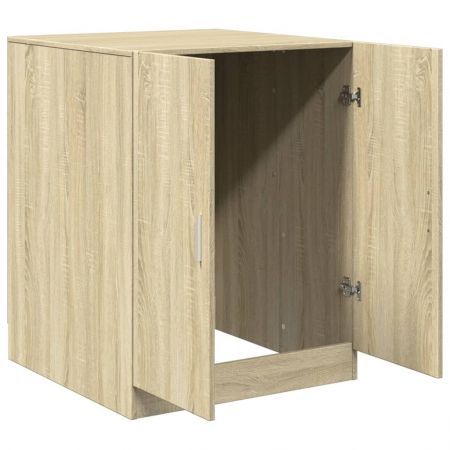 Washing Machine Cabinet Sonoma Oak 70.5x71.5x91.5 cm