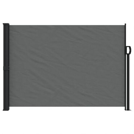 Retractable Side Awning Anthracite 140x600 cm