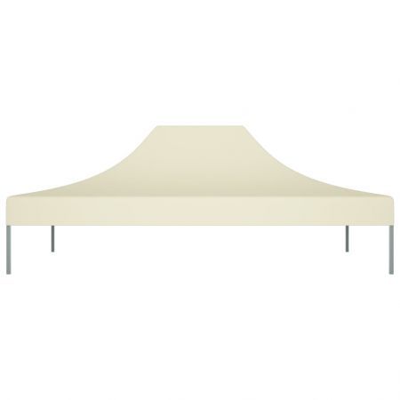 Party Tent Roof 4.5x3 m Cream 270 g/m²