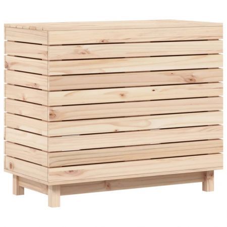 Laundry Basket 88.5x44x76 cm Solid Wood Pine