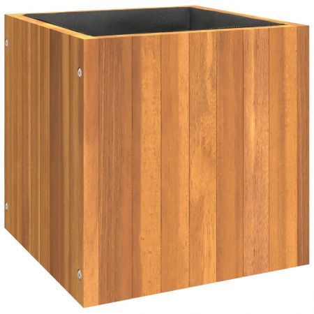 Garden Planter 35x35x35 cm Solid Wood Acacia