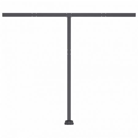 Freestanding Manual Retractable Awning 300x250 cm Anthracite