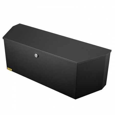 Trailer Tongue Box, Carbon Steel Tongue Box Tool Chest, Heavy Duty Trailer Box Storage with Lock and Keys, Utility Trailer Tongue Tool Box for Pickup Truck Bed, RV Trailer, 91.44cmx30.48 cmx30.4,36"x12"x12"