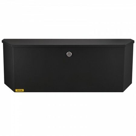 Trailer Tongue Box, Carbon Steel Tongue Box Tool Chest, Heavy Duty Trailer Box Storage with Lock and Keys, Utility Trailer Tongue Tool Box for Pickup Truck Bed, RV Trailer, 91.44cmx30.48 cmx30.4,36"x12"x12"
