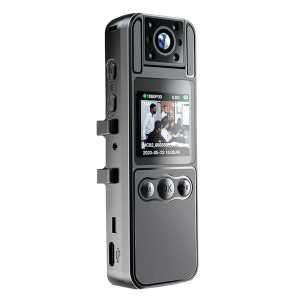 Portable 1080P Video Camera Back Clip-On Hd Smart Noise Reduction Recording Sports Camera Conference Recorder