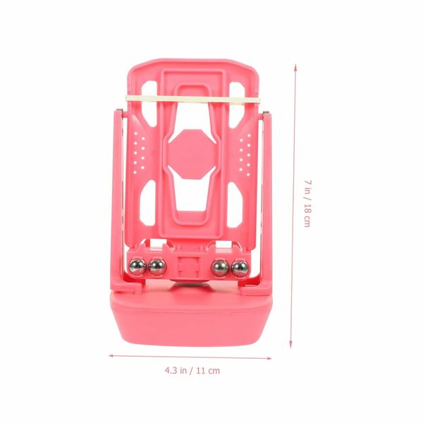 Mobile Phone Pedometer Iron Men and Women Brush Step Data Line, Pink