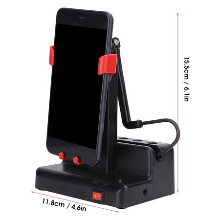 Automatically Mobile Phone Shaker, Cellphone Pedometer, Left Right Swing Steps Counter, Stop Motion Stand Shaker