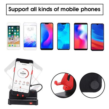 Automatically Mobile Phone Shaker, Cellphone Pedometer, Left Right Swing Steps Counter, Stop Motion Stand Shaker