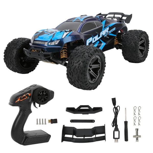 1:14  Stunt 2.4GHz  Remote Control LED HEAD LIGHTS Toy Cars Off Road Vehicle Climbing Racing OffRoad  All Terrain Monster TruckDual Batteries