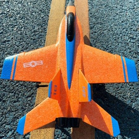 RC Plane Hornet Strike Fighter, Remote Control Airplane Foam Glider Planes for Kids Boys Beginners Fighter Jet Toy