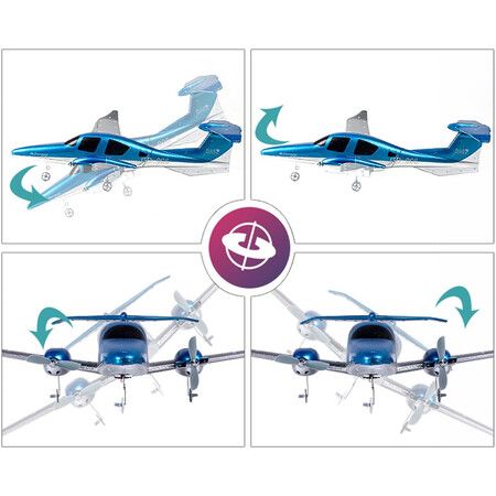 Remote Control Airplanes for Kids 8-12 Years and up, 2 Channels RC Planes Wireless Toy, 2.4 GHZ Hobby RC Glider for Beginners