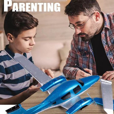 Remote Control Airplanes for Kids 8-12 Years and up, 2 Channels RC Planes Wireless Toy, 2.4 GHZ Hobby RC Glider for Beginners